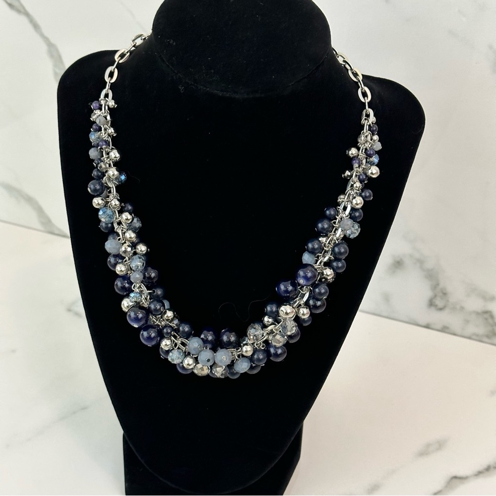 The Limited Vintage Beaded Cluster Necklace